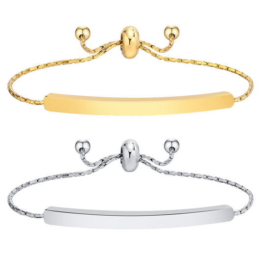 Stainless Steel Cross-Border Adjustable Hammer Chain Bracelet