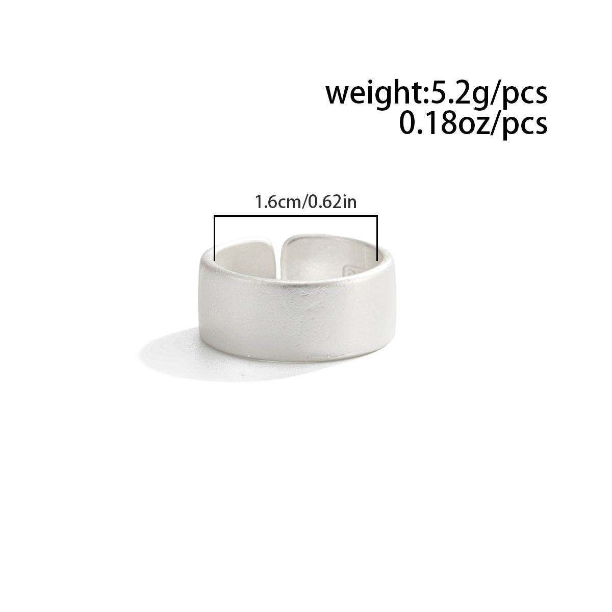 Planderful Vienna Verve Ring For Women Retro Beating Pleated Opening Statement Jewelry