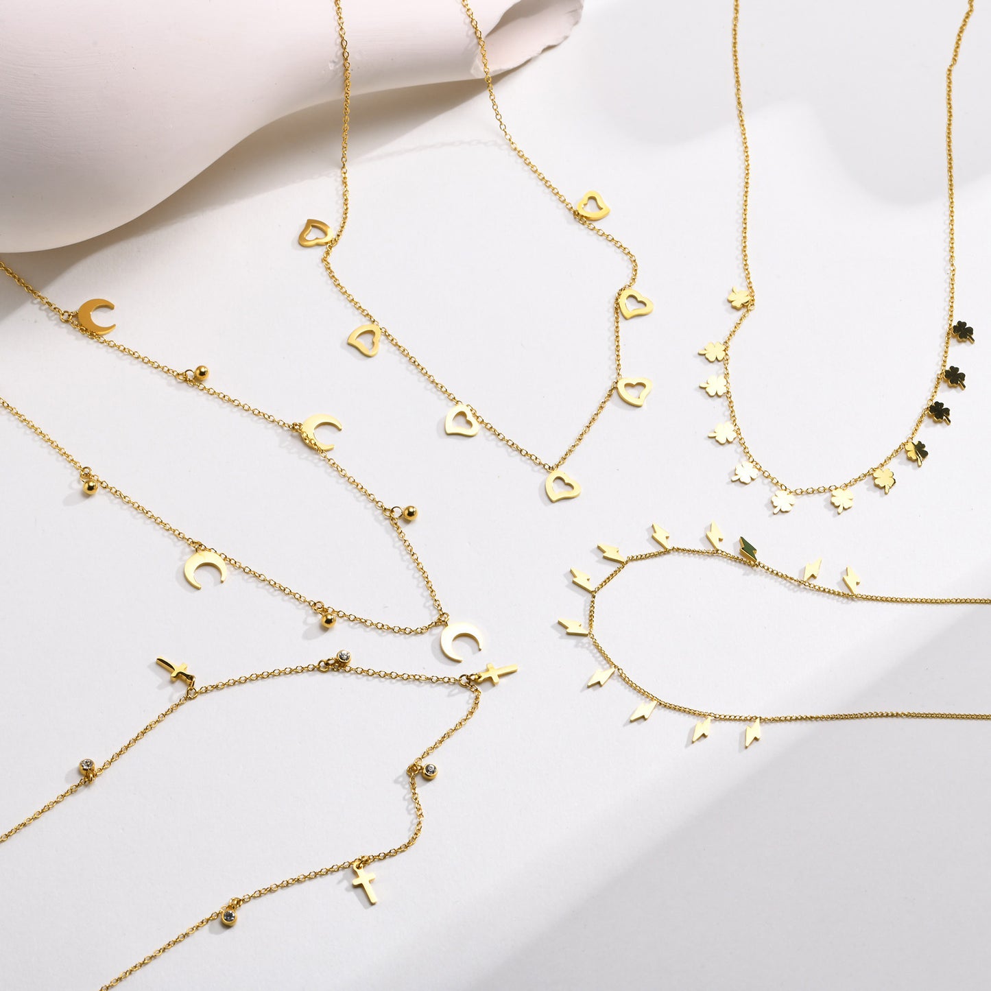 European And American Cross-Border Jewelry Wholesale Gold Necklace