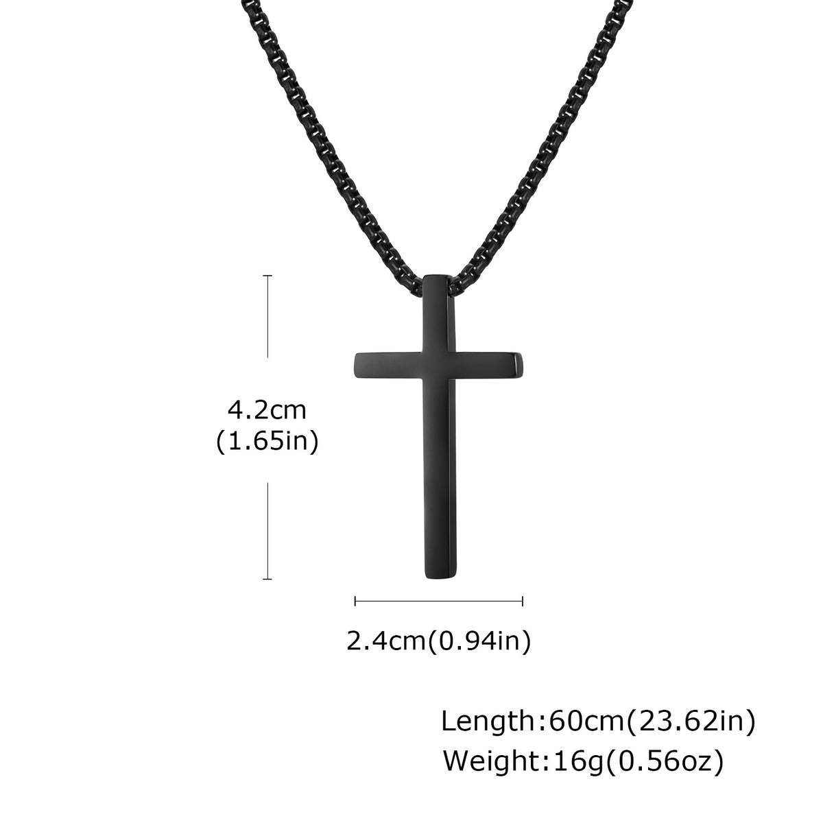 Stainless Steel Cross Necklace
