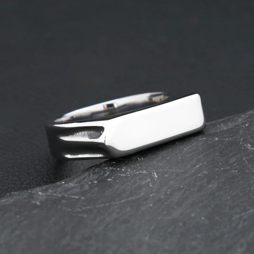 Minimalist Stylish Stainless Steel Ring