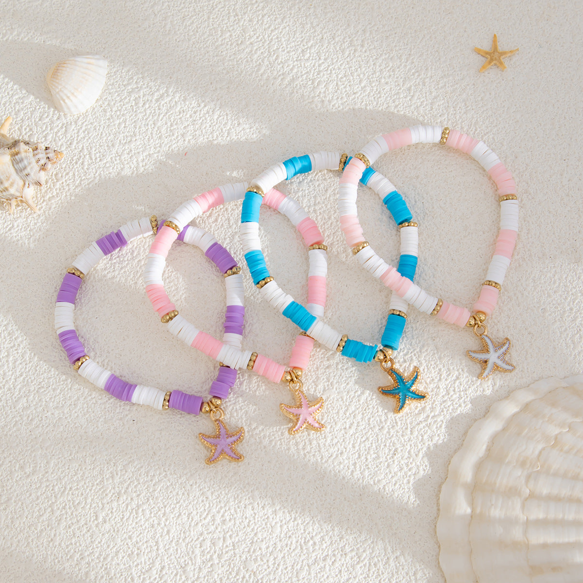 Planderful Vienna Verve Bracelet – Bohemian Starfish Design