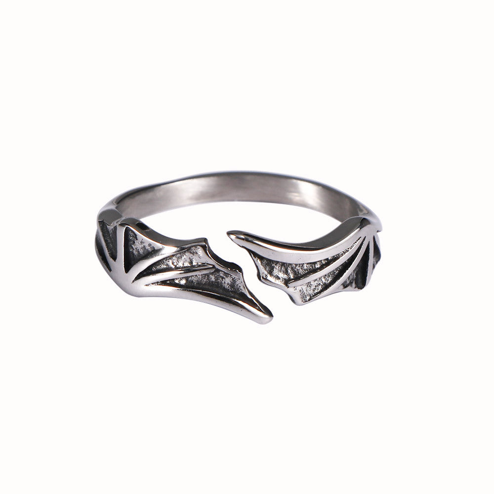 Angels & Demons – Wing Ring – Open Ring