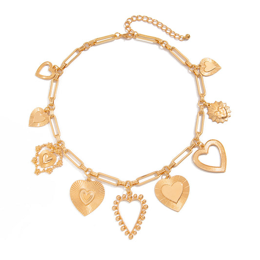 Planderful Vienna Verve Necklace – Personalized Love-Shaped Pendant