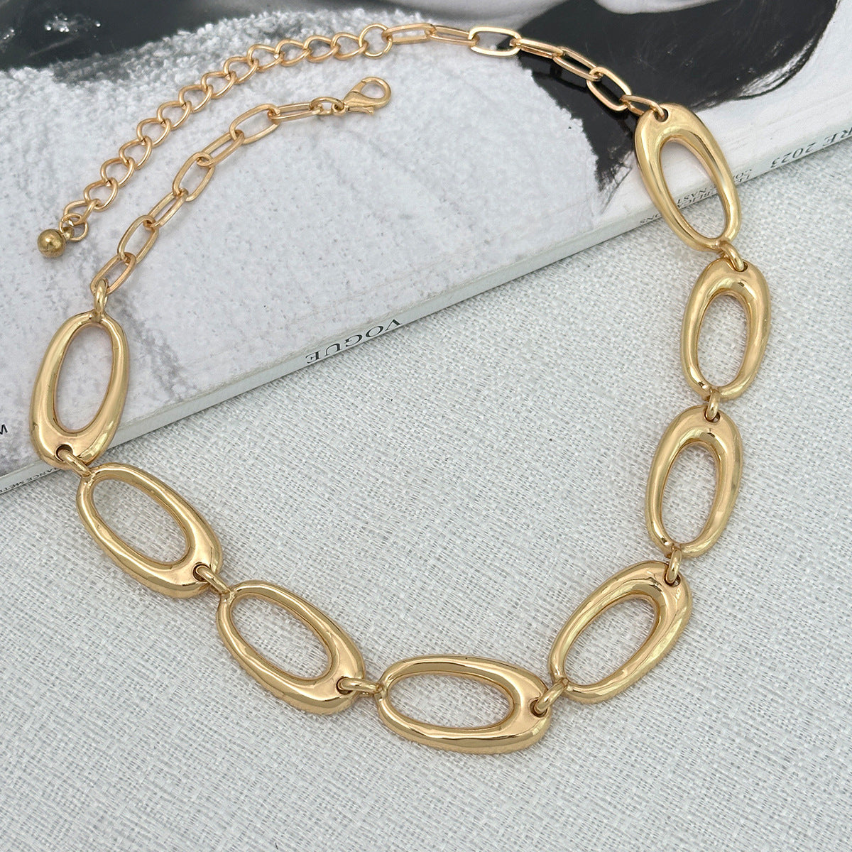 Minimalist Handmade O-Link Necklace