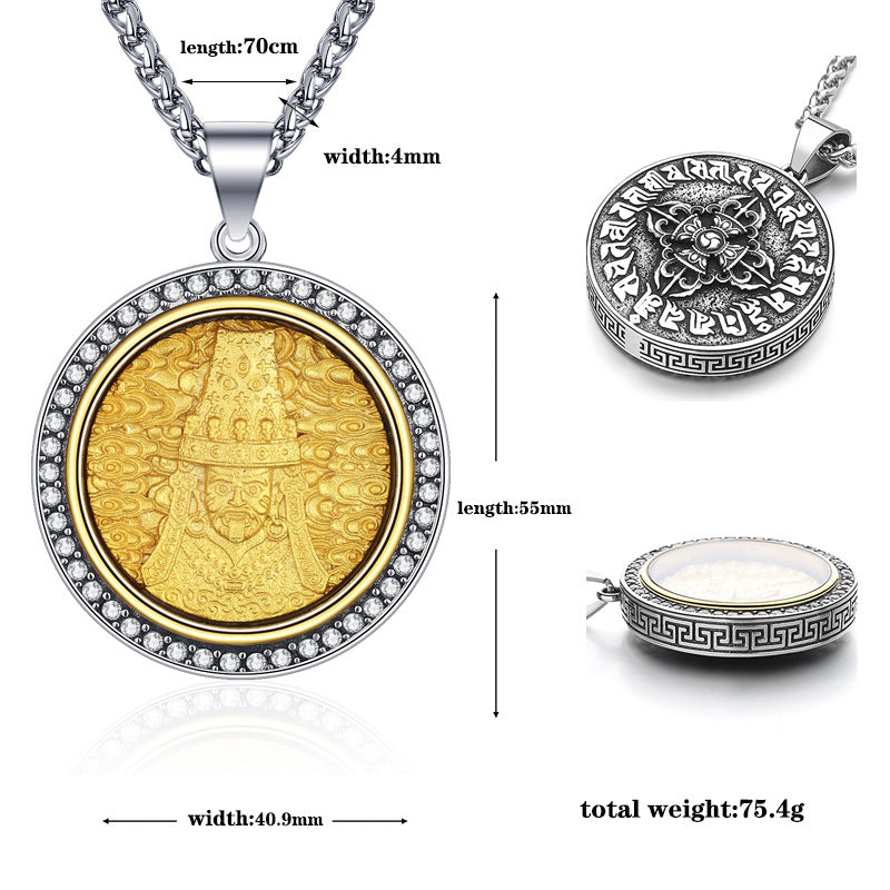 Steel Necklace – Elegant Pendant Necklace
