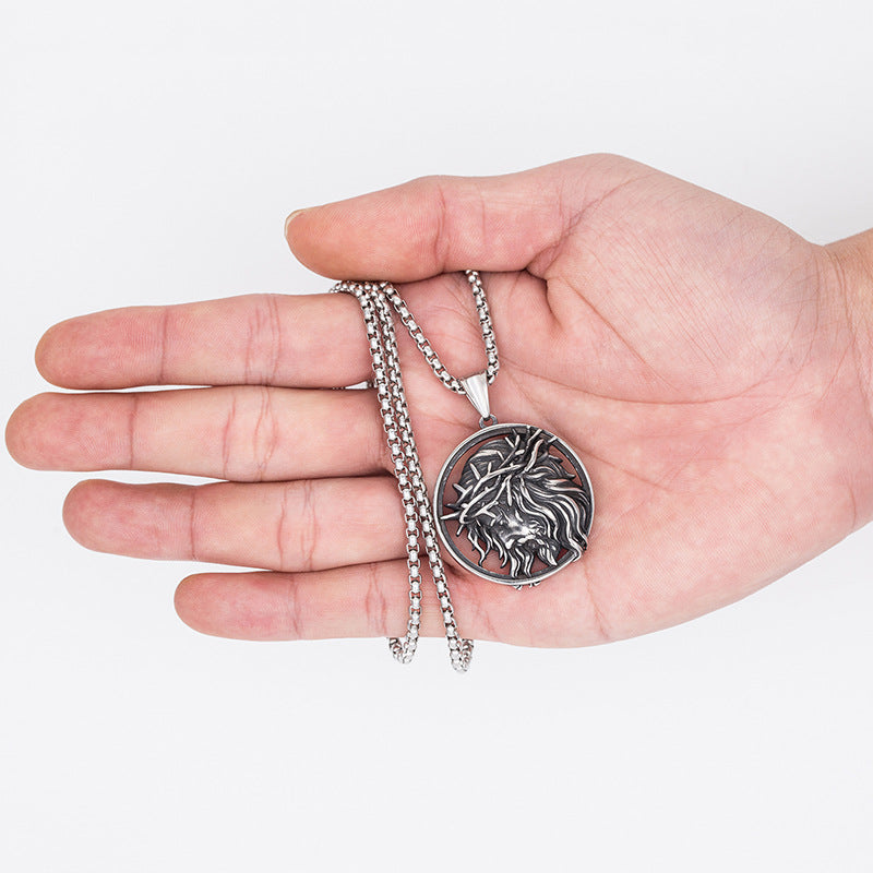 Steel Necklace – Statement Hip-Hop Men's Pendant Chain For Urban Streetwear By Planderful
