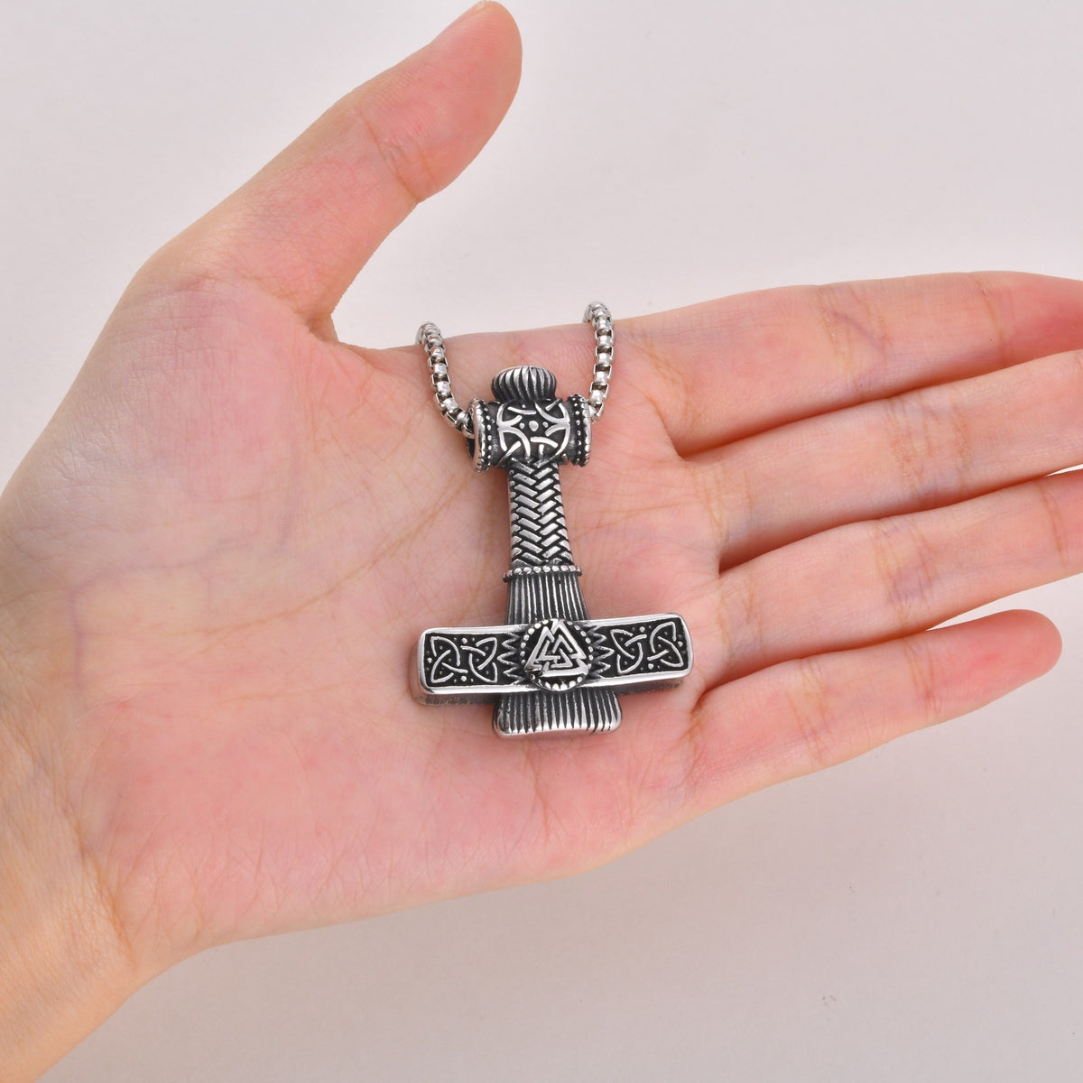 Vintage Stainless Steel Pendant for Men