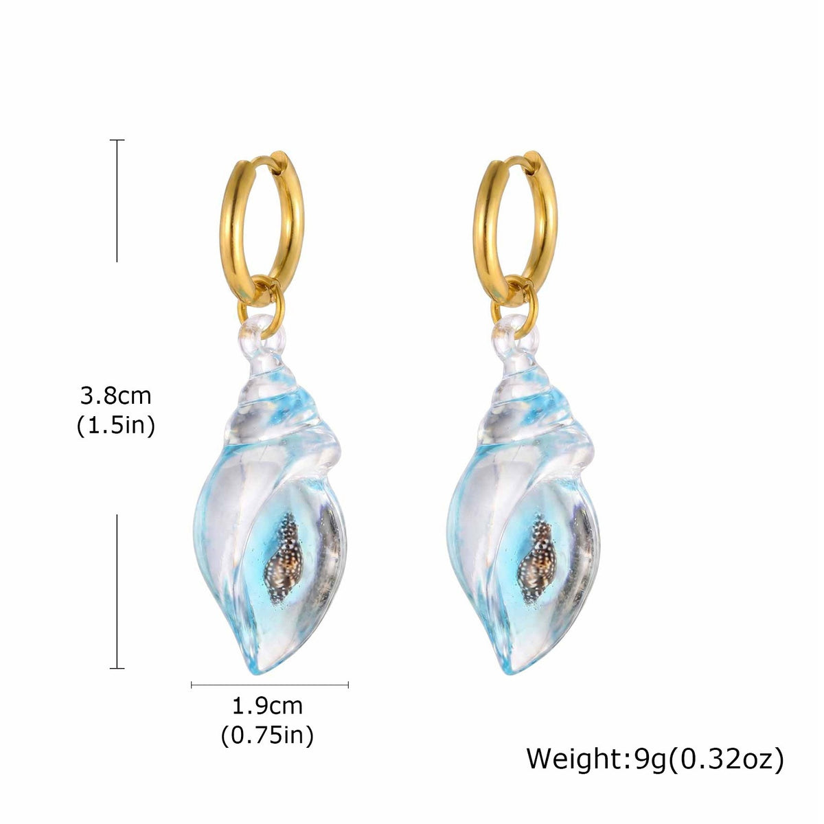 Gold- or Silver-Tone Charm Drop Earrings — 5 Styles