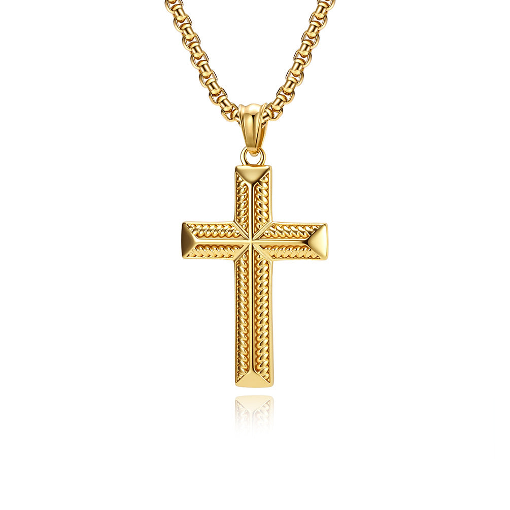 Stainless Steel Cross Necklace