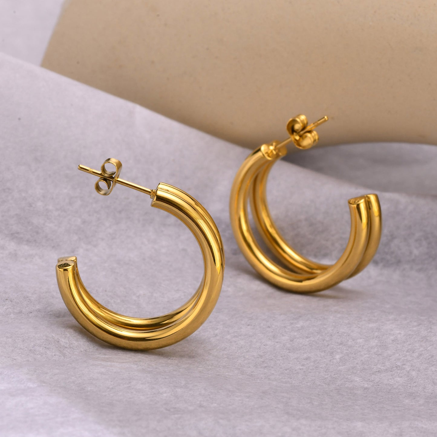 Cross-Border European And American Jewelry French Earrings