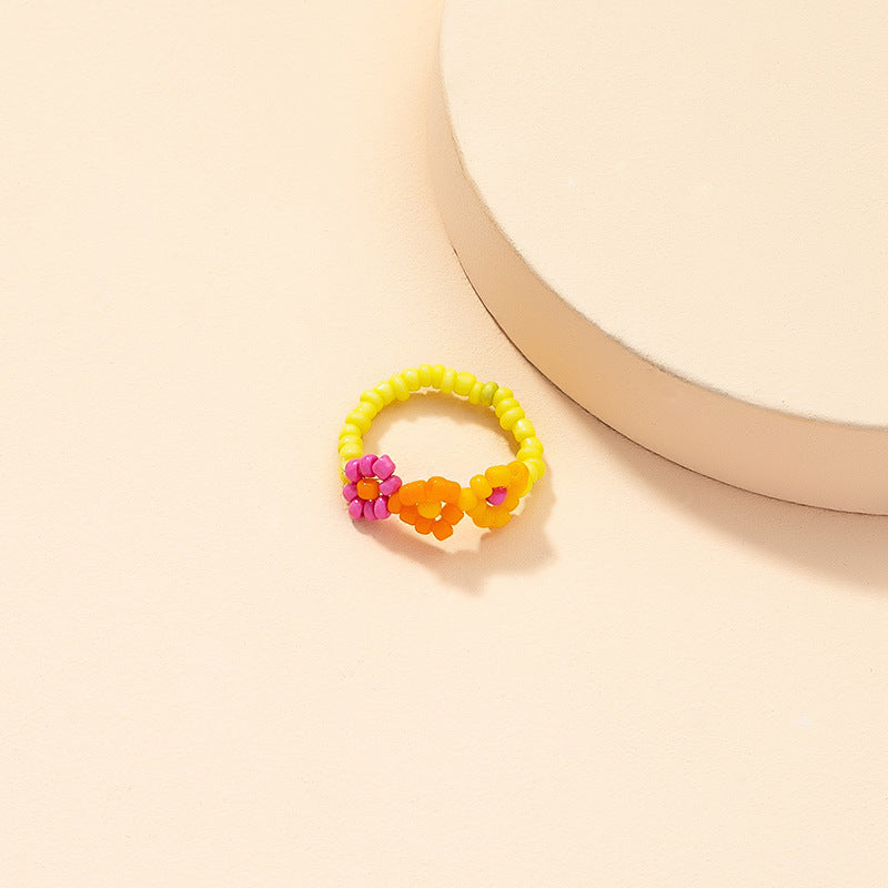 European and American Vienna Verve Elastic Bead Ring