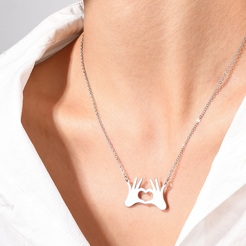 Gesture of Love Necklace - Elegant and Unique Jewelry from Vienna Verve