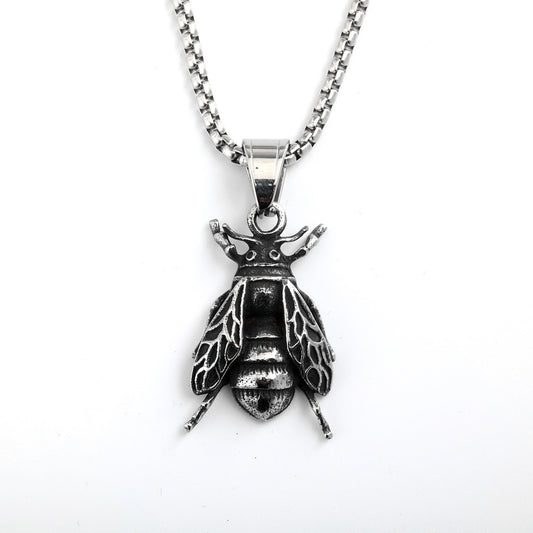Punk Vintage Stainless Steel Men's Pendant Necklace
