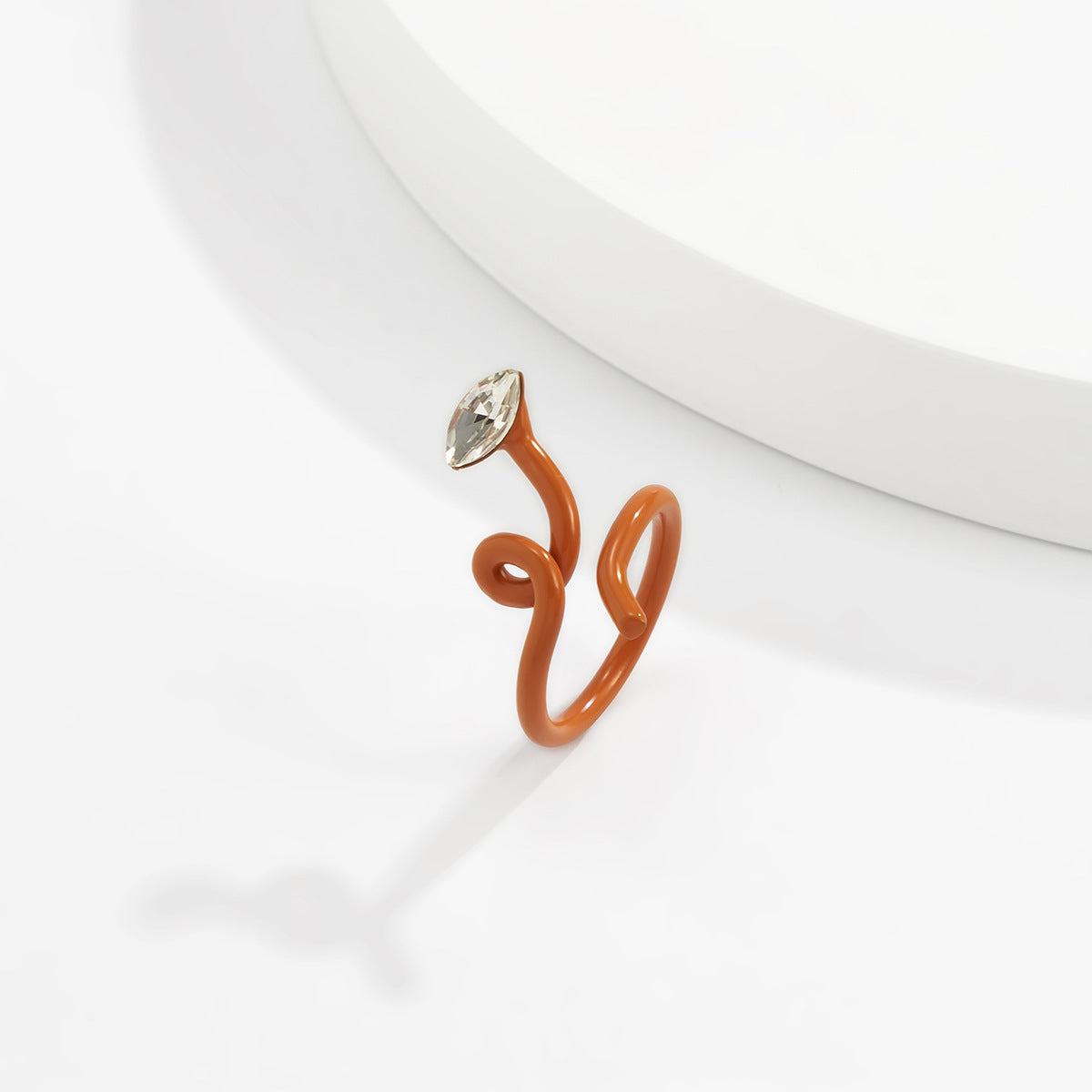 Colorful Crossover Ring with Vienna Vibe