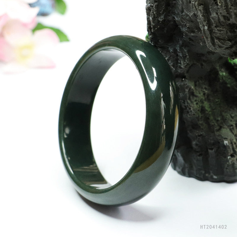 Taqing Hetian Jade Bangle