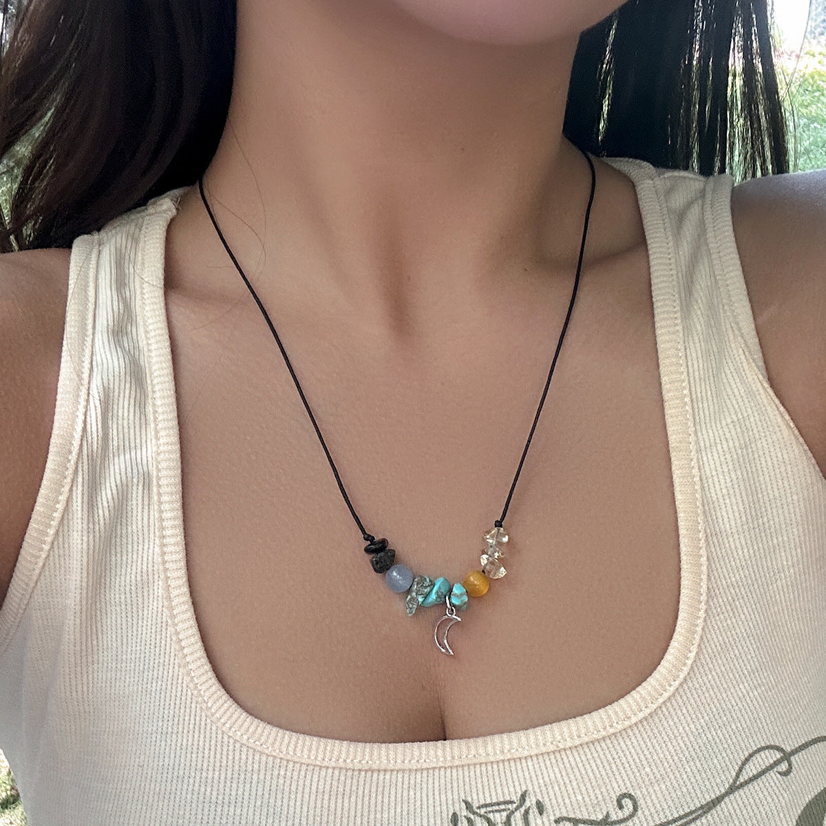 Celestial Butterfly Tassel Necklace