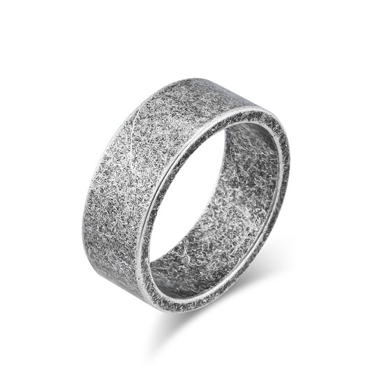 Steel Ring - Vintage Everyday Wear