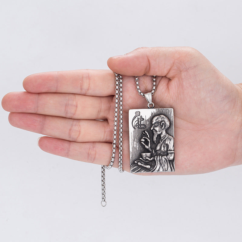 Steel Necklace – Vintage For Him