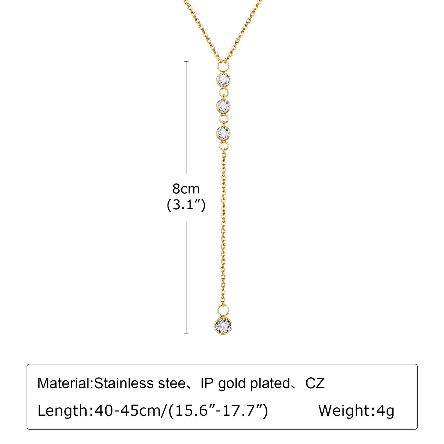A Variety Of Y-Shaped Necklace – Women's Gold Imitation Pearl Tassel Stacked With Style