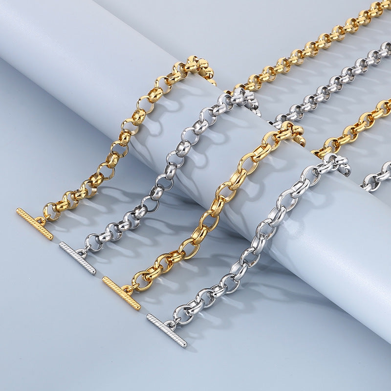 Planderful Everyday Genie Hipster Pearl Chain Bracelet Men