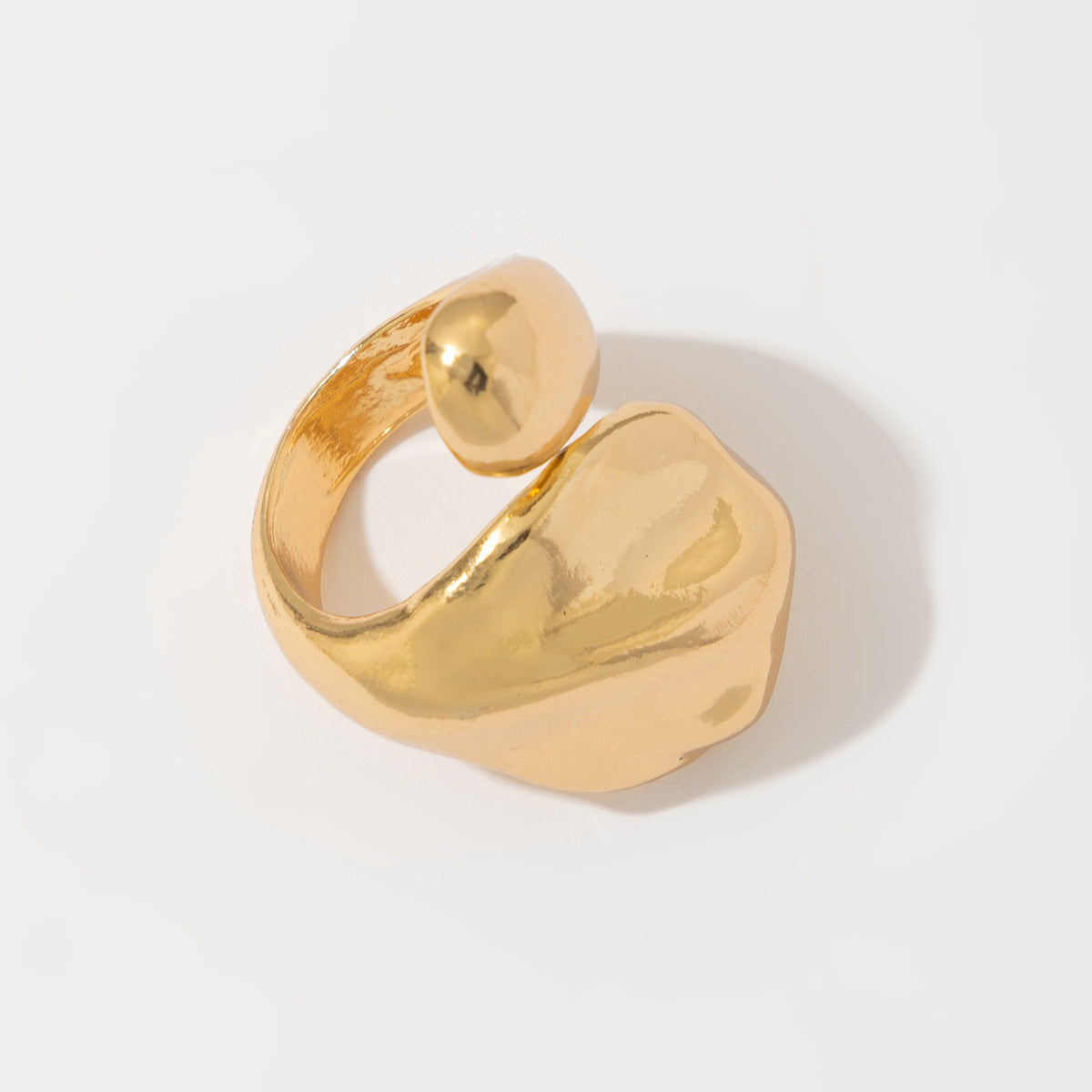 Planderful Vienna Verve Ring – Exaggerated Liquid Water Droplet Design