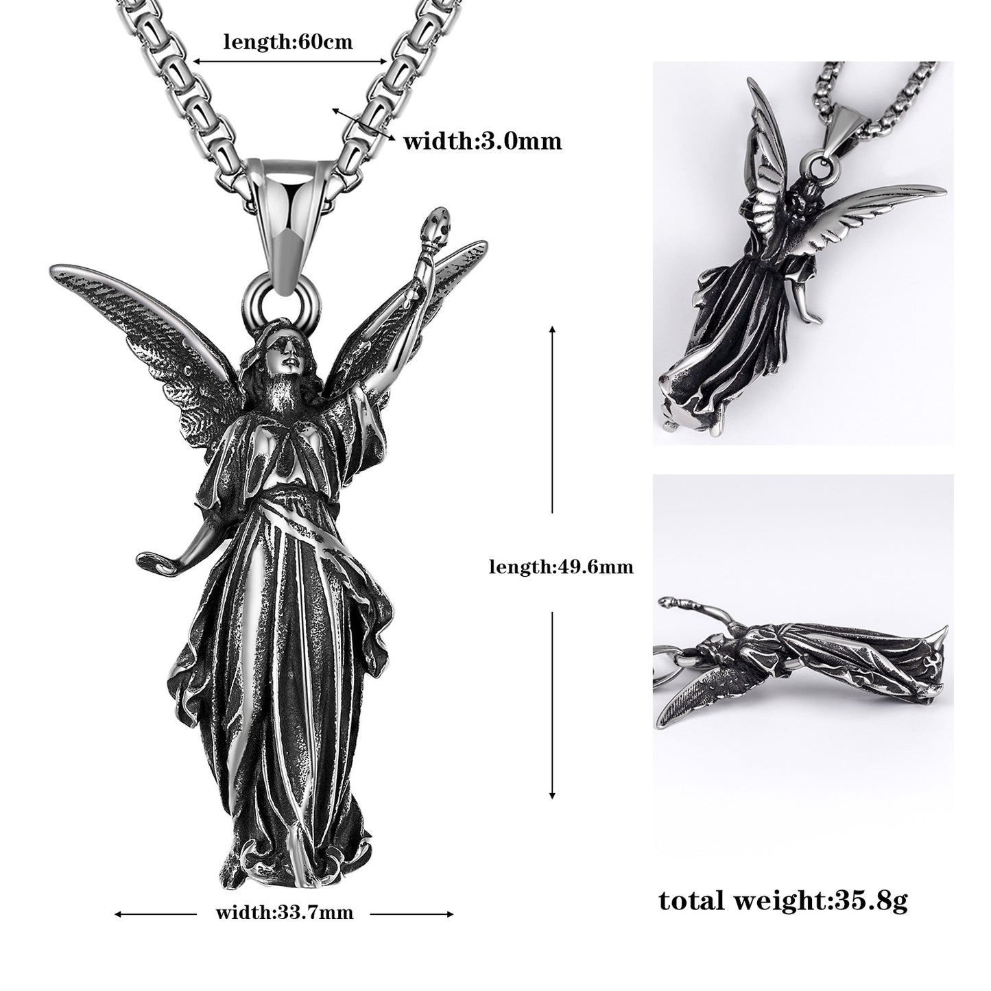 Steel Necklace – Luxury Men’s Hip Hop Chain For Everyday Streetwear And Casual Style