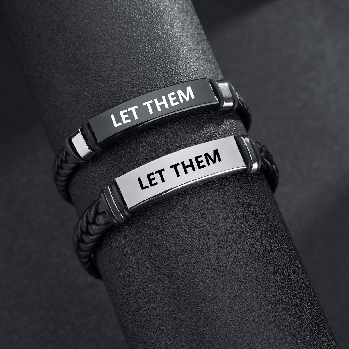 Planderful Unisex Genie Stainless Steel Bracelet Handwoven