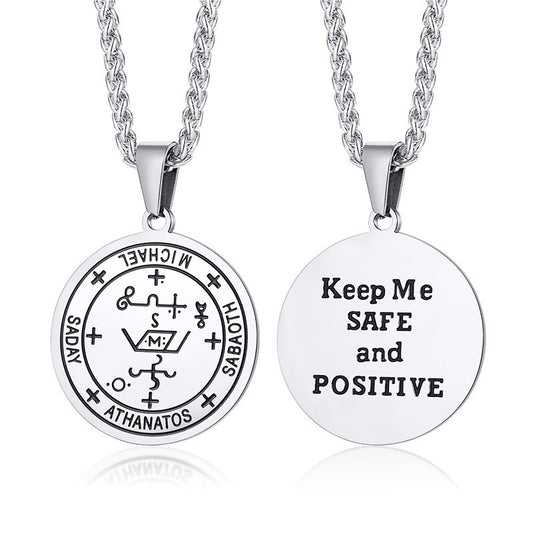 European And American Style Men's Titanium Steel Pendant