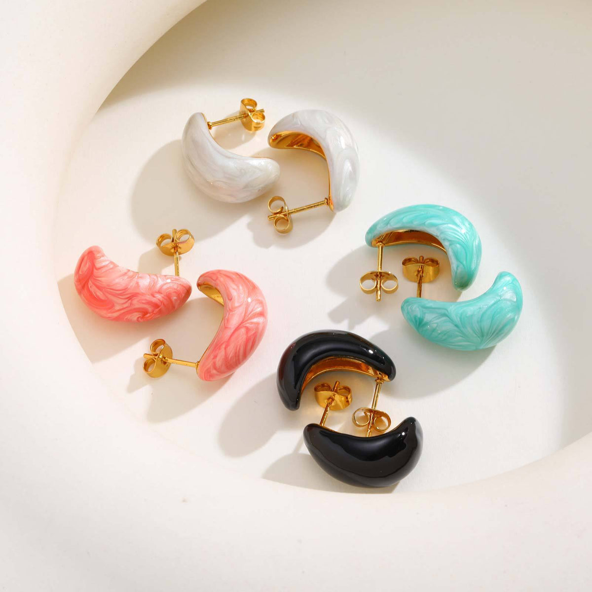 Stainless Steel Vintage Earrings