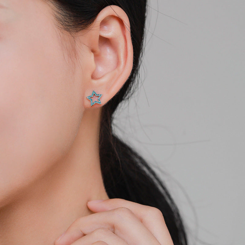 Planderful Everyday Genie Earrings – Exquisite Turquoise Pentagram Design