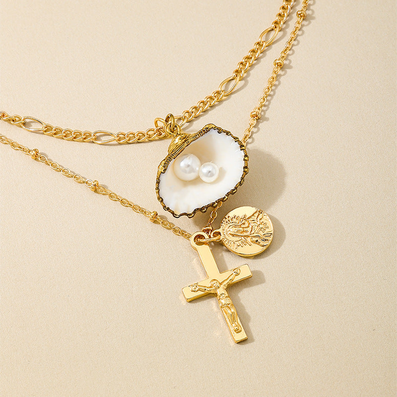 Planderful Vienna Verve Necklace – Fashionable Personalized Ocean Stacked Design