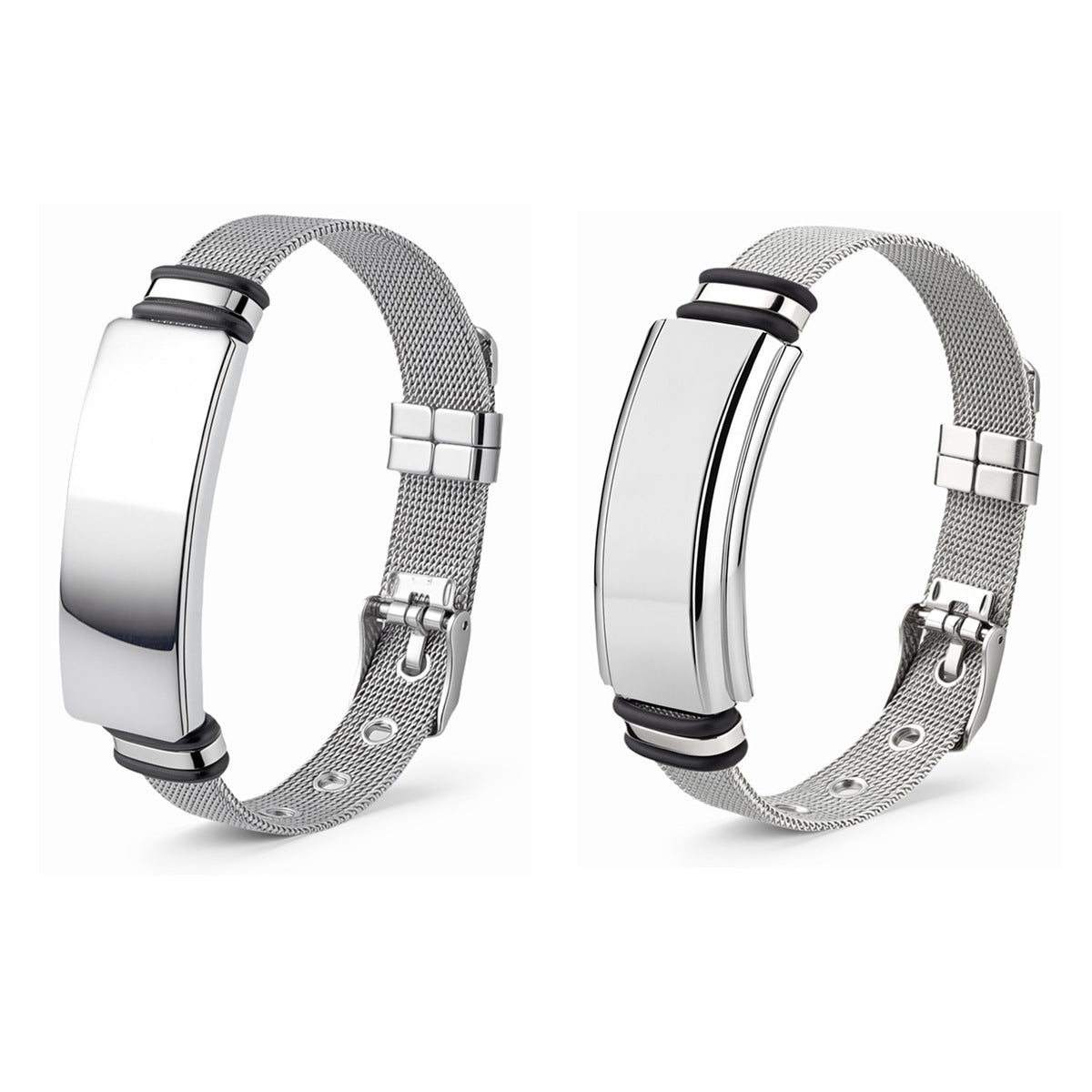 Planderful Everyday Genie Adjustable Stainless Steel Couple Bracelet Unisex Gift For Him And Her