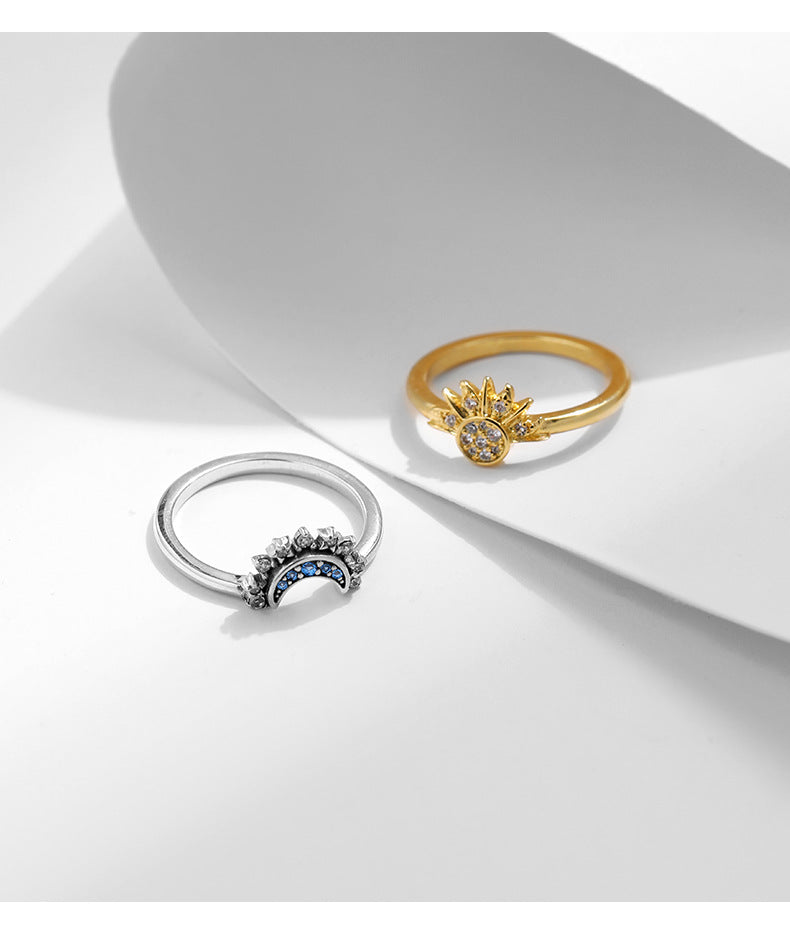 Everyday Genie Sterling Silver Zodiac Ring with Zircon Gems