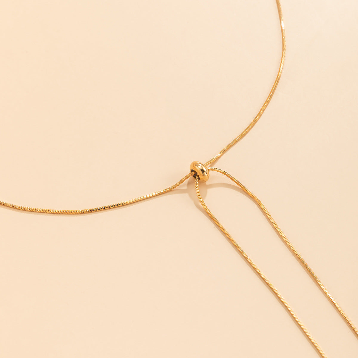 Planderful Vienna Verve Versatile Adjustable Box Chain Necklace For Women Long Fringed Metal Statement Jewelry