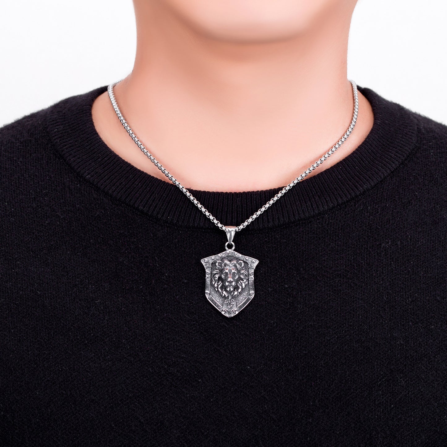 Steel Necklace – Statement Men's Necklace