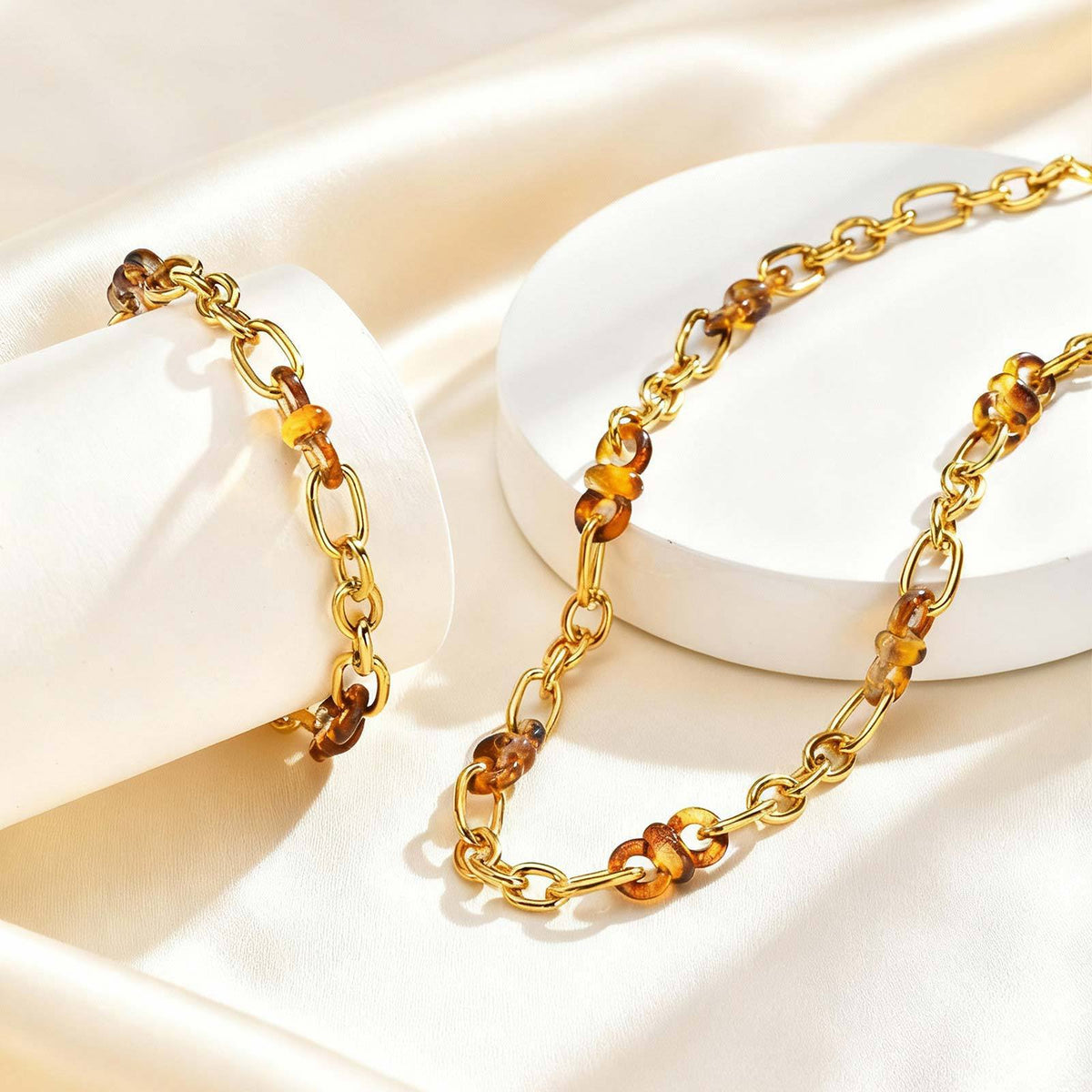 And Fashionable Simple Multi- Stainless Steel Bracelet