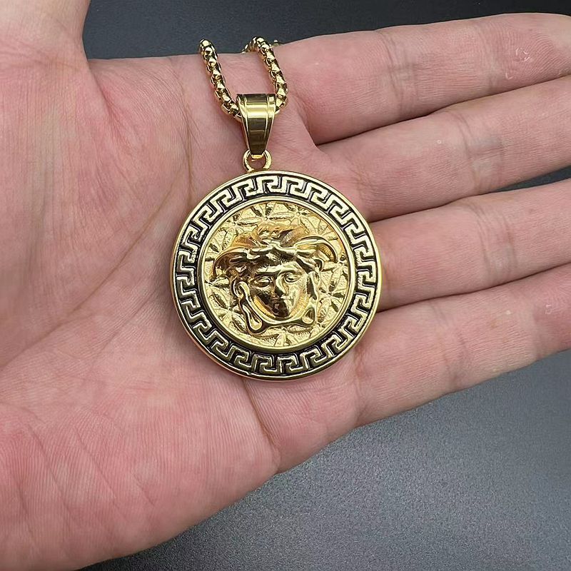 Steel Necklace – Statement Hip Hop Pendant