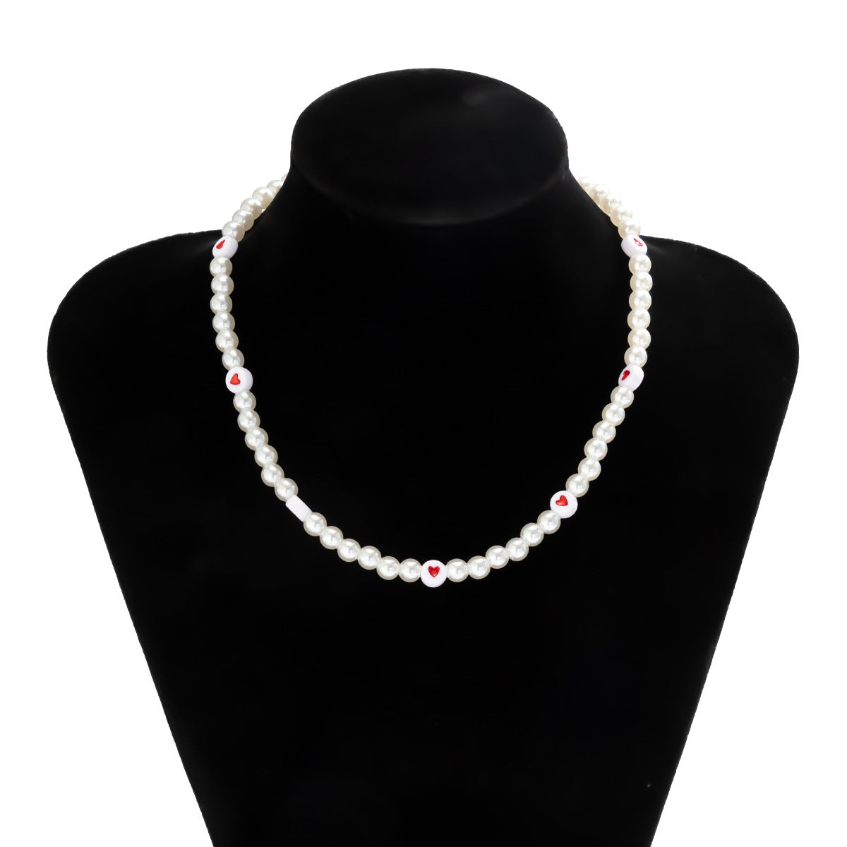 European and American Holiday Style Heart-shaped Collarbone Necklace for Women