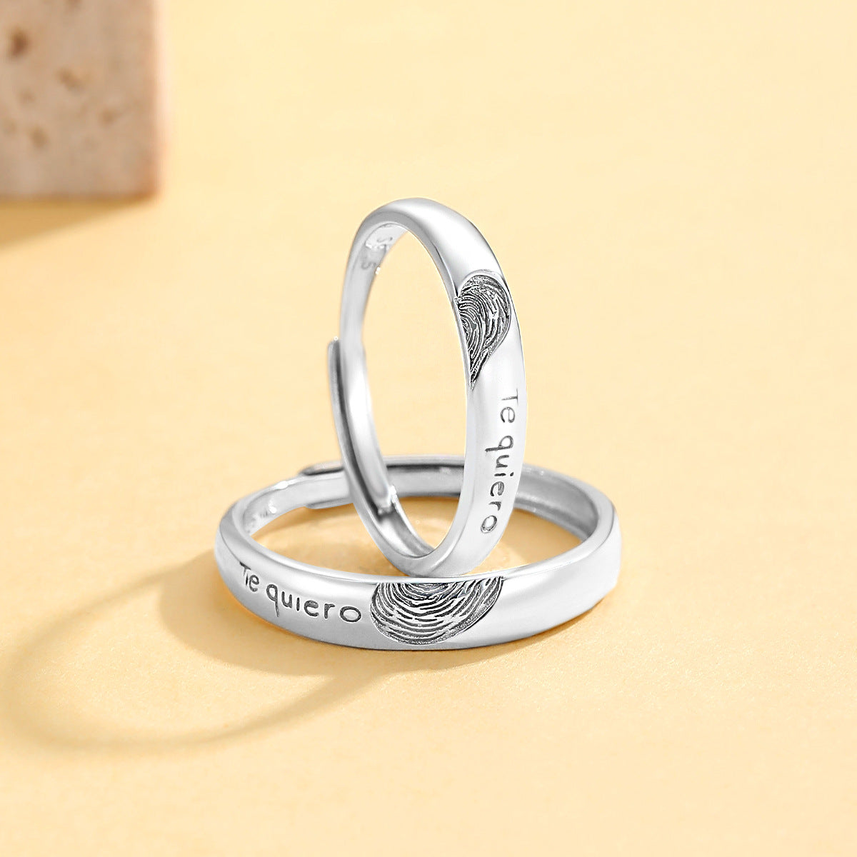 Minimalist Heart S925 Sterling Silver Ring