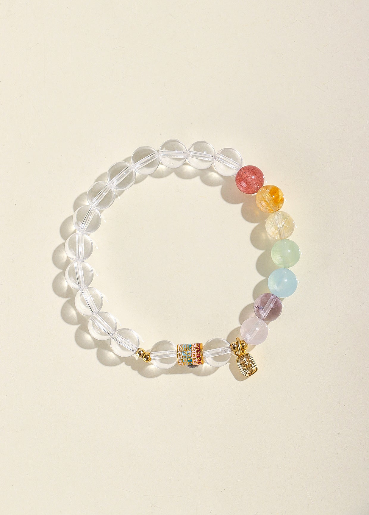 Planderful Fortune's Favor Bracelet – Colorful Amethyst and Crystal Design