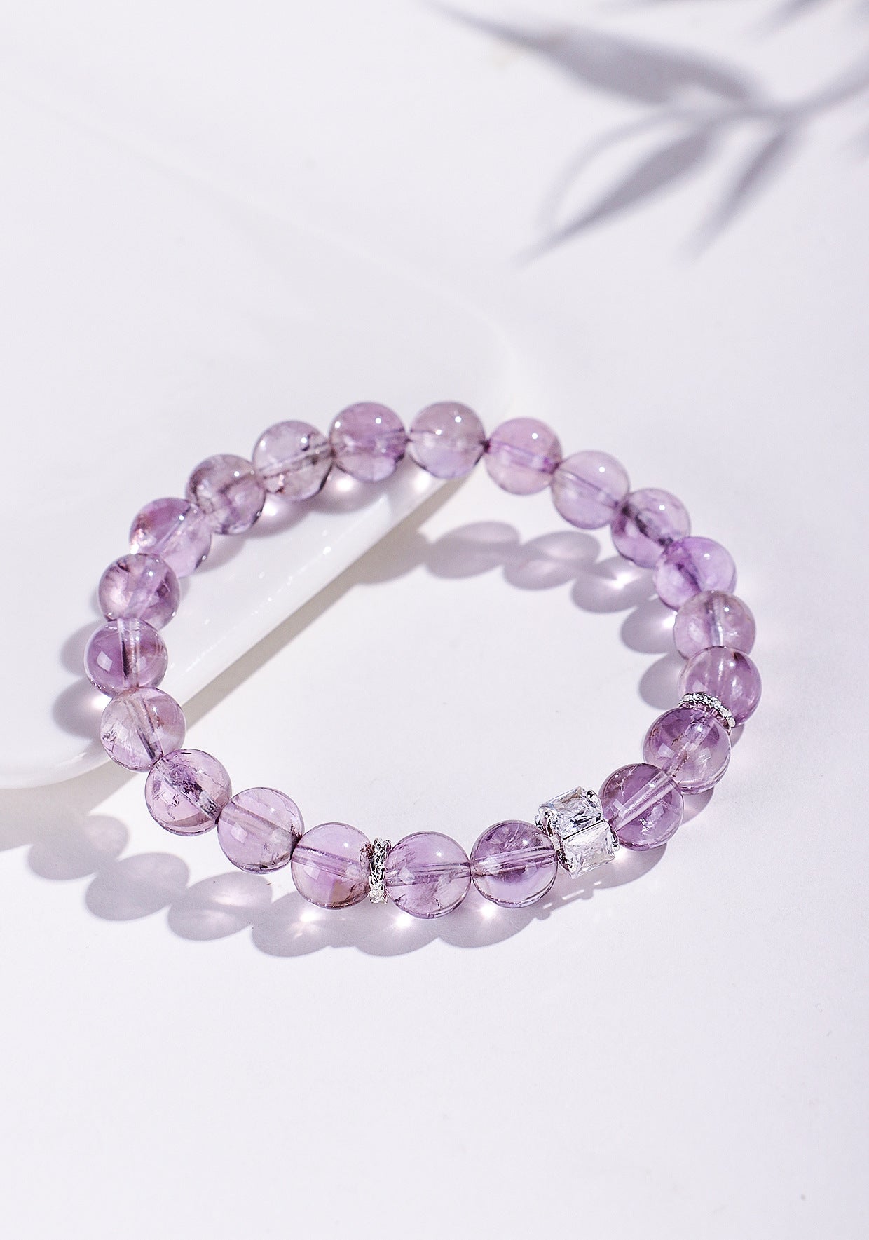 Planderful Fortune's Favor Amethyst Bracelet – Elegant Natural Gemstone Design