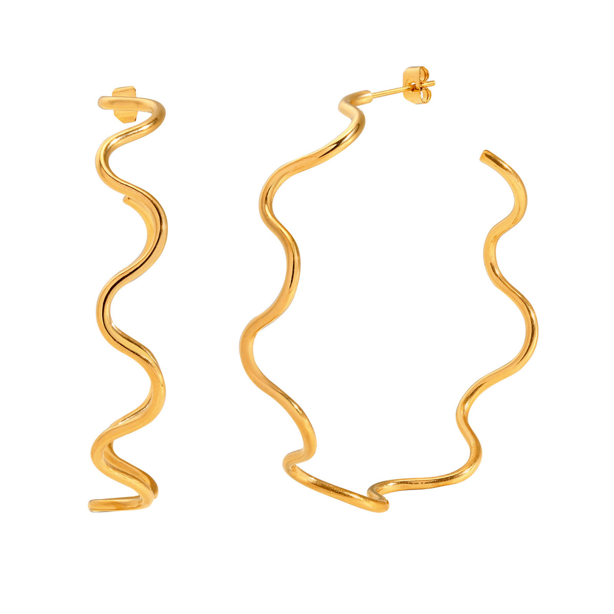 Stainless Steel Earrings or Choker — Choose Your Style