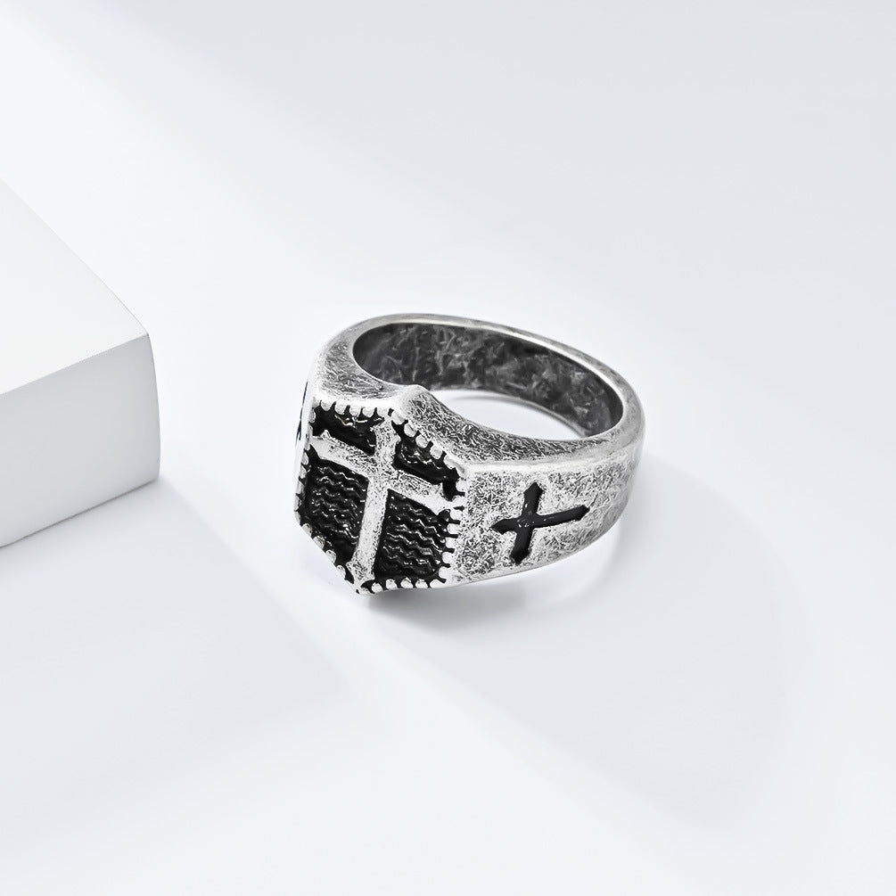 Steel Ring – Vintage Men's Daily Wear