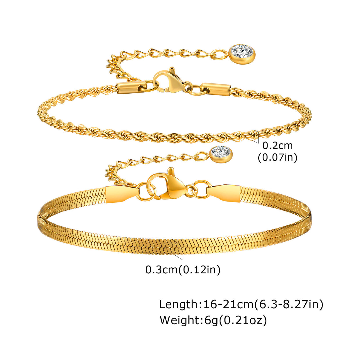 Braided Stainless Steel Bracelet