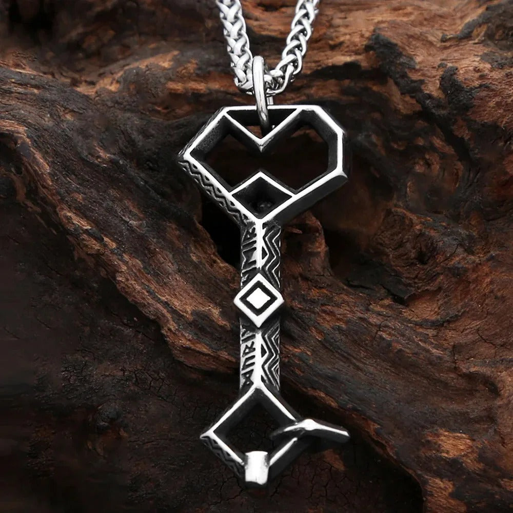 Punk Vintage Stainless Steel Men's Pendant Necklace