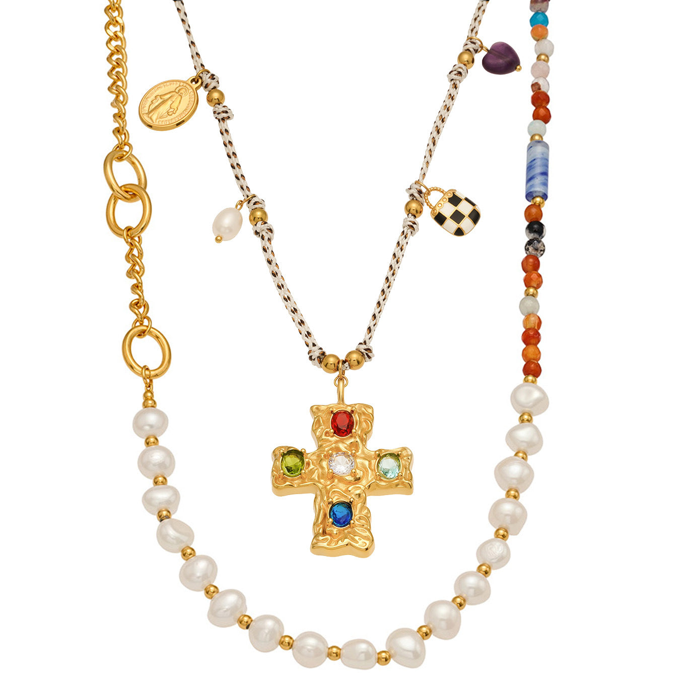 Planderful Natural Freshwater Pearl Necklace For Women