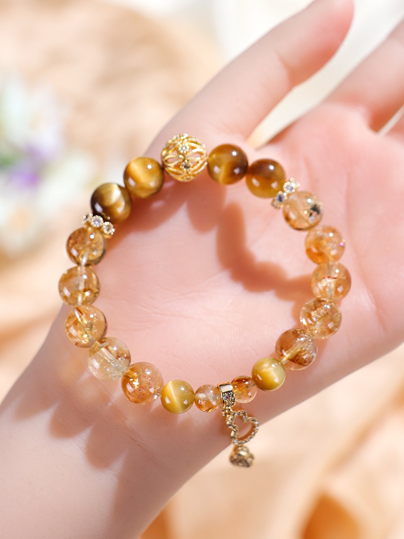 Planderful Fortune's Favor Bracelet – Elegant Crystal Beaded Design
