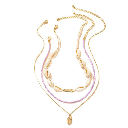 Exaggerated Personality Vienna Verve Metal Necklace Set - Wholesale Fashion Jewelry