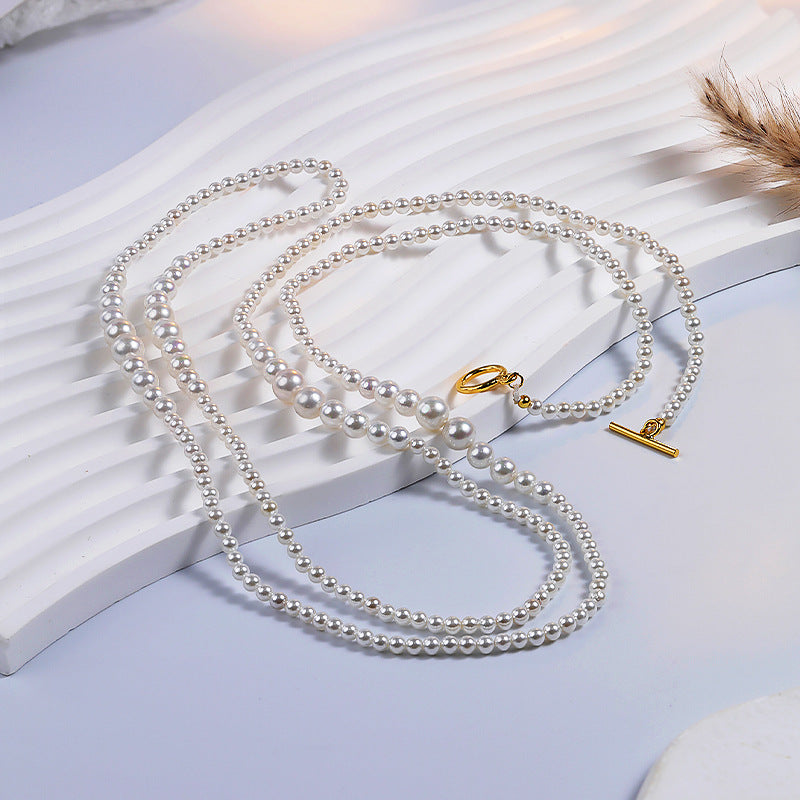 S925 Sterling Silver Freshwater Pearl Necklace